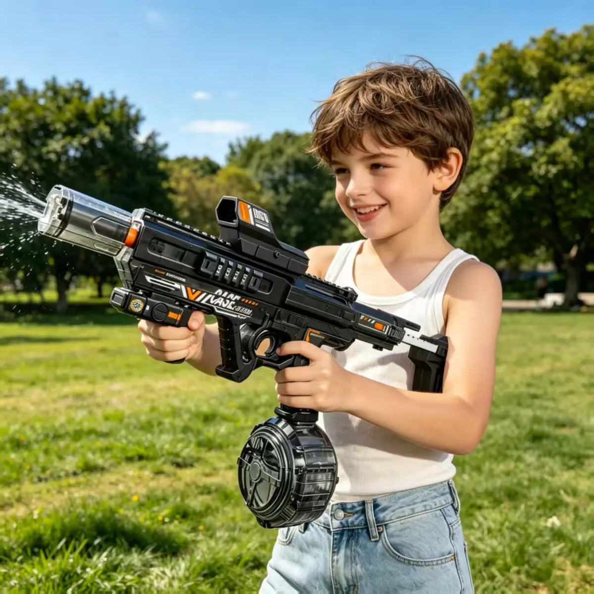 Water Guns for Kids Back to School Season - Leakproof Outdoor Water Gun for Boys Girls, Outdoor Water Gun Toy for Pool Beach Swimming Summer Games Yard Party, Water Blasters, Zero Leakage