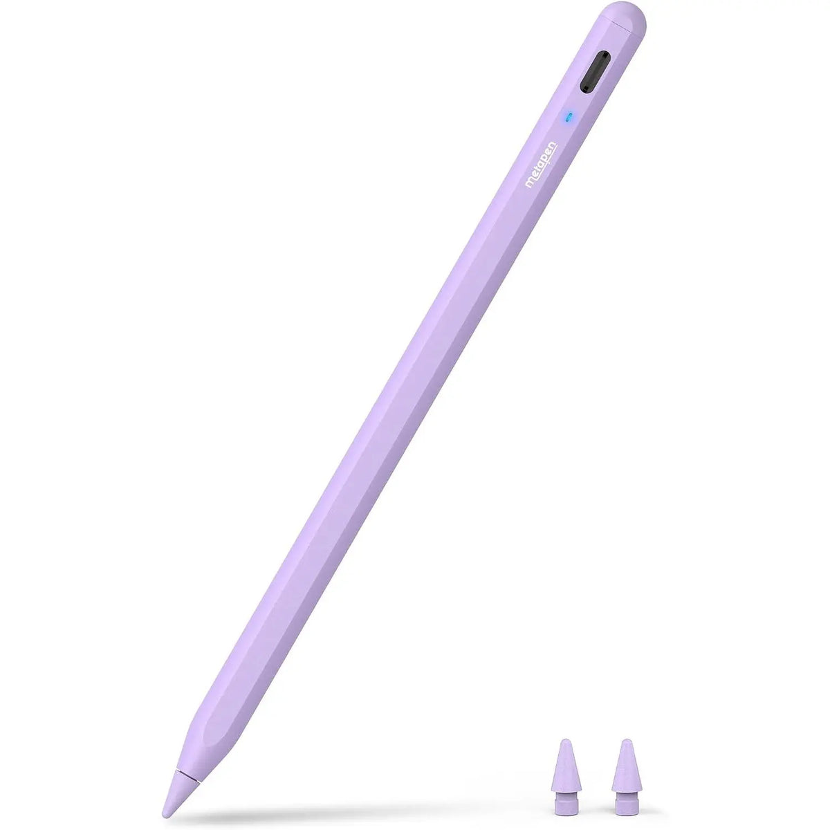 Metapen A8 Aluminium Magnetic Stylus Pen for Ipad Series, 4Min Fast Charge, Palm Rejection, USB-C, Durable Tablet Accessory Compatible with 2018-2026 Models (11/10/9/8/7/6Th Gen, Pro 12.9/11/13-In M4, Air 3/4/5/M2/M3, Mini 5/6Th)